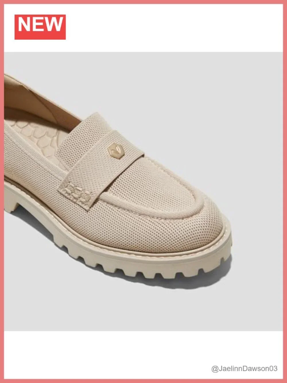 Women's Platform Chunky Heel Loafers Suede Almond Toe Slip-On